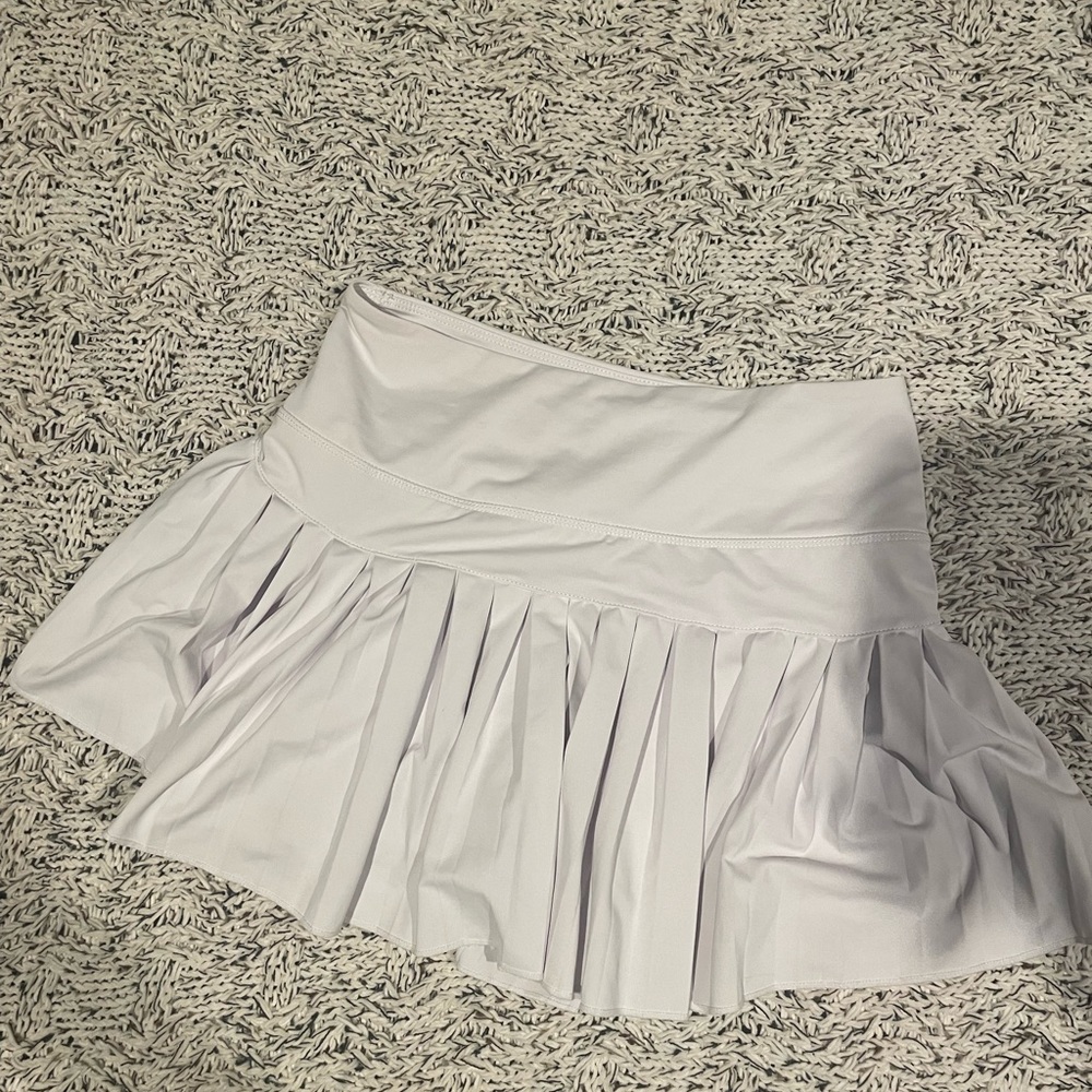 White athletic skirt